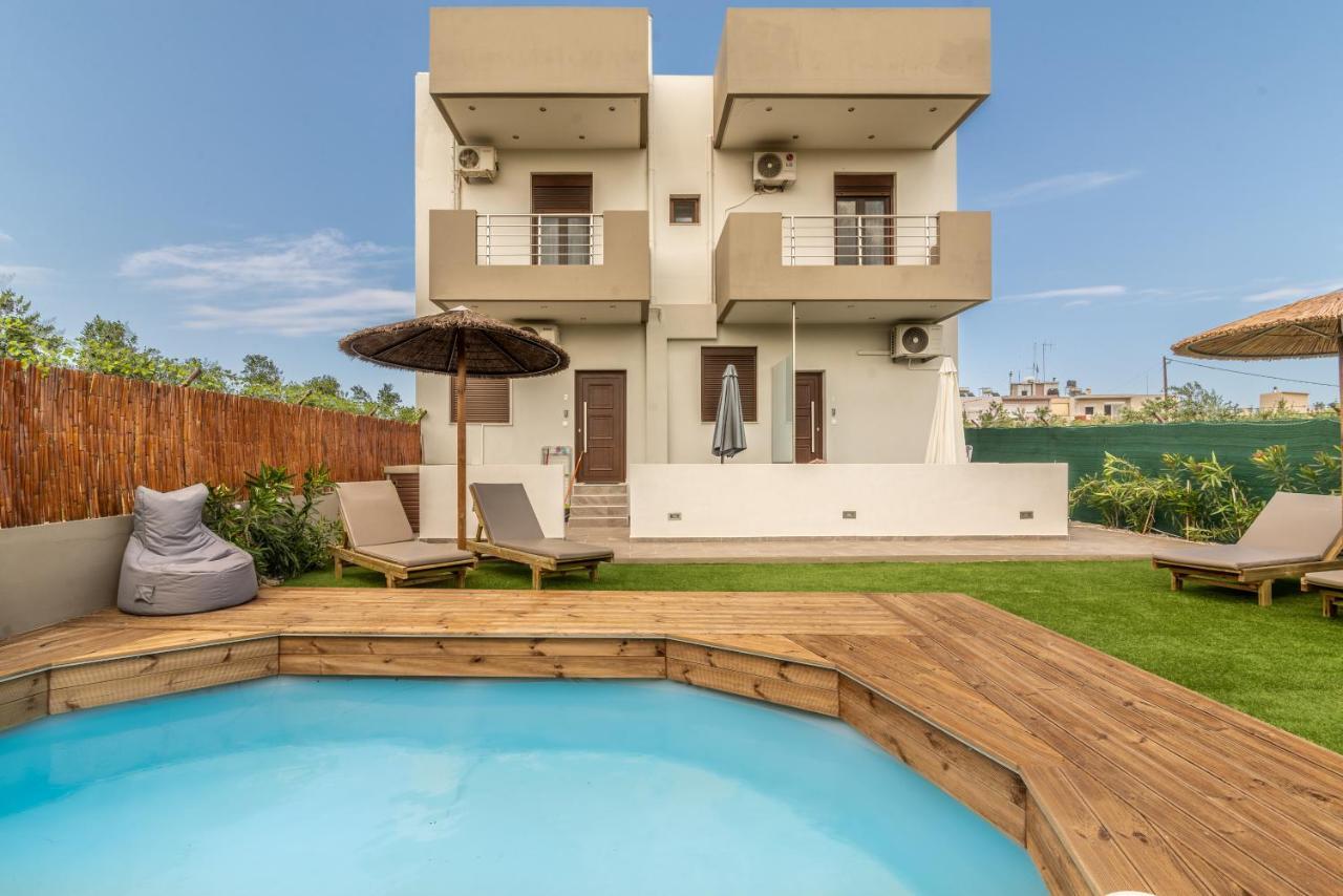 Modern House With Pool Near Beach Gazi Dış mekan fotoğraf