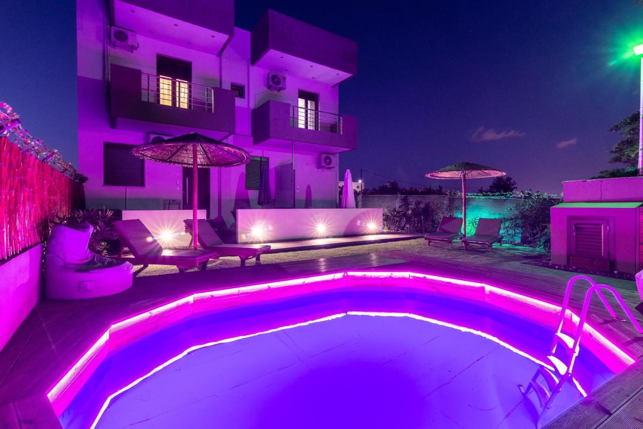Modern House With Pool Near Beach Gazi Dış mekan fotoğraf